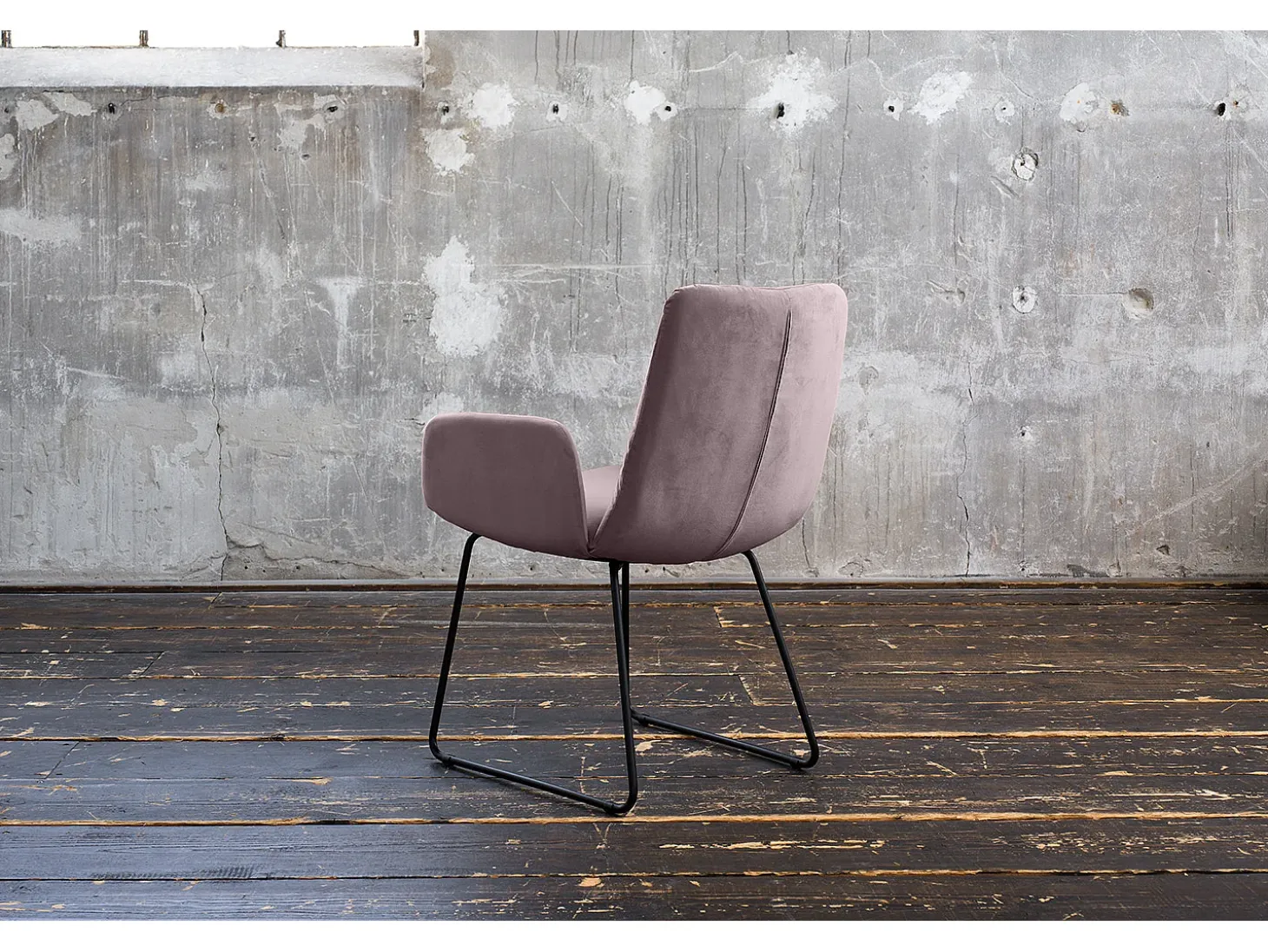 Silla - Gris terciopelo - NEW CHARME