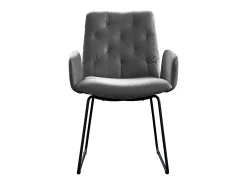 Silla - Gris terciopelo - NEW CHARME