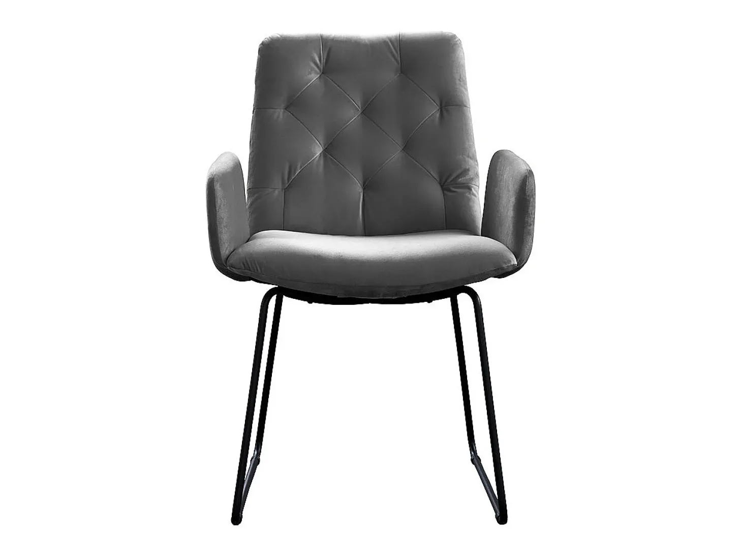 Silla - Gris terciopelo - NEW CHARME