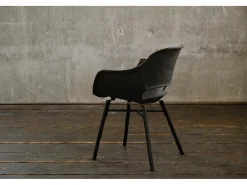 Silla - Negro piel - ZAJA