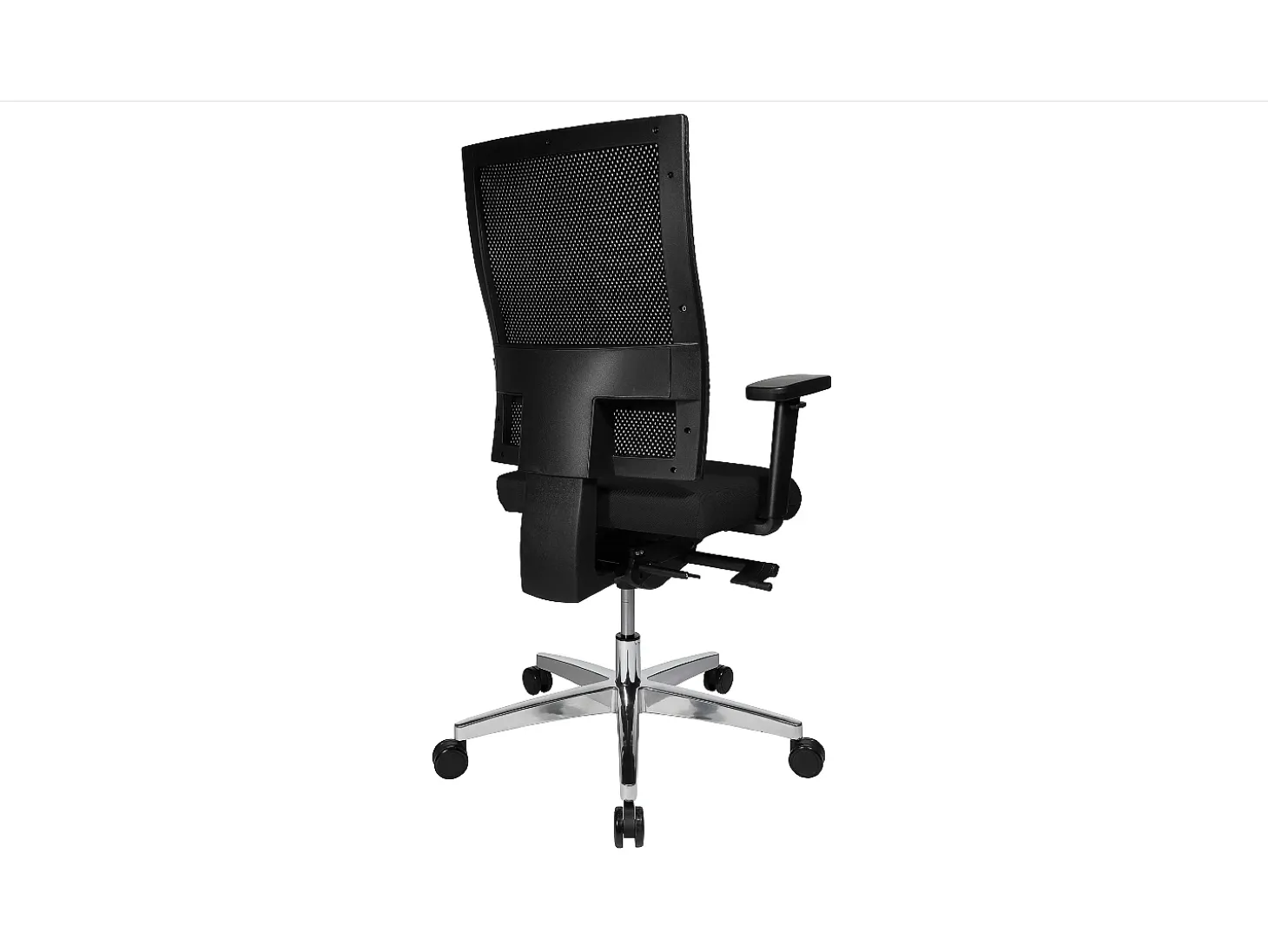 silla - Negro plástico - 70 x 70 cm - TOBI