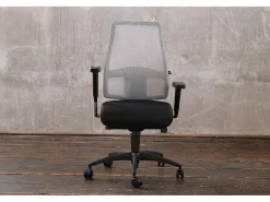 silla - Negro plástico - 70 x 70 cm - RINO