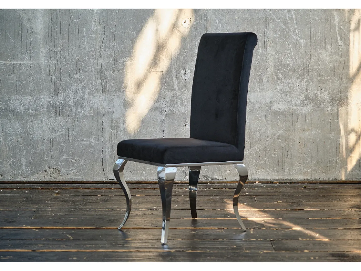 Silla - Negro terciopelo - LEIA