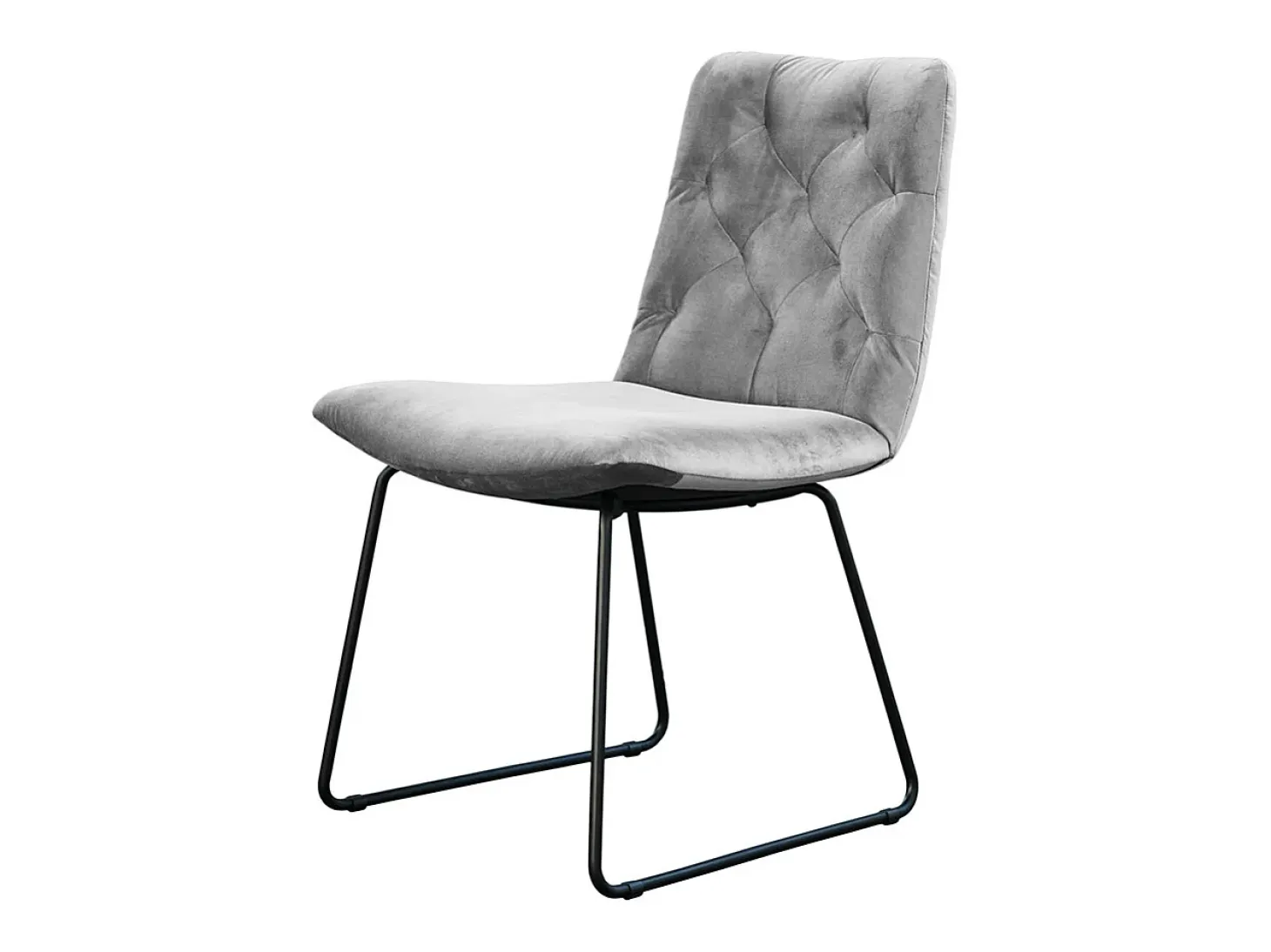 Silla - plata terciopelo - CHARME