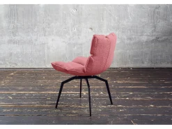 Silla - Rosa tela tejida - BARO