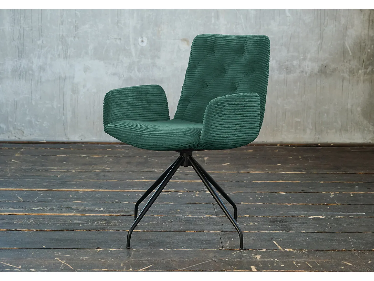 Silla - verde esmeralda Pana - CHARME