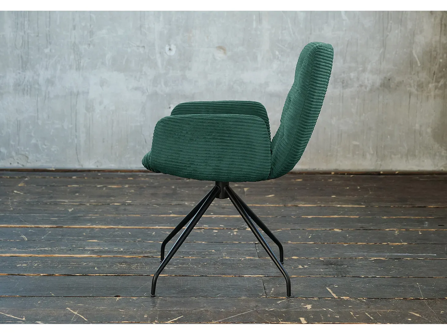 Silla - verde esmeralda Pana - CHARME