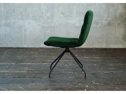 Silla - verde esmeralda terciopelo - CHARME