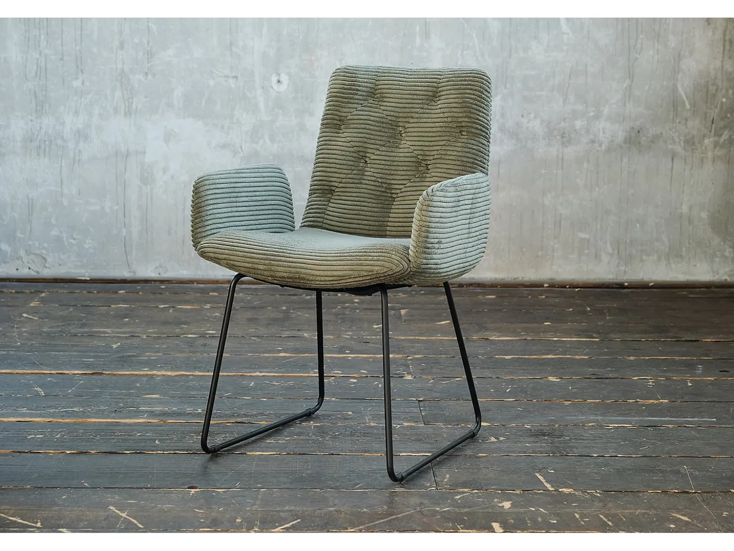 Silla - Verde Pana - CHARME