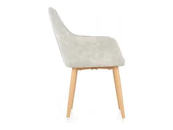 Silla acolchada de diseño escandinavo Harry