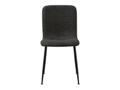 Silla 'ALICE' Bouclé Gris, dimensiones H81.5 x L42 x P57, ideal para tu cocina o comedor.