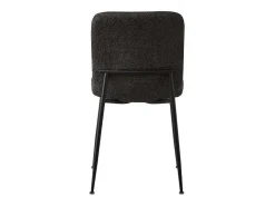 Silla 'ALICE' Bouclé Gris, dimensiones H81.5 x L42 x P57, ideal para tu cocina o comedor.