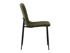 Silla 'ALICE' Bouclé Verde, dimensiones H81.5 x L42 x P57, ideal para tu cocina o comedor.