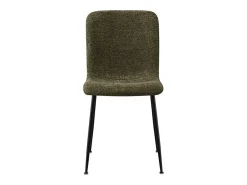 Silla 'ALICE' Bouclé Verde, dimensiones H81.5 x L42 x P57, ideal para tu cocina o comedor.