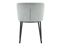 Silla 'ARTHUS' Tela Gris claro, dimensiones H76 x L52 x P54, ideal para tu cocina o comedor.