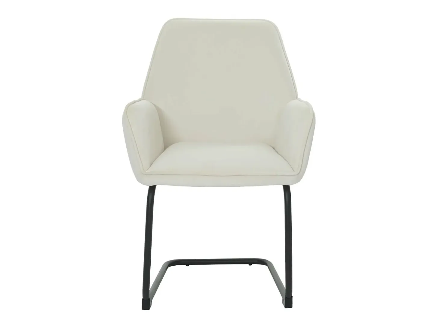 Silla basculante MCW-G67, crema-beige