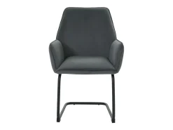 Silla basculante MCW-G67, gris oscuro