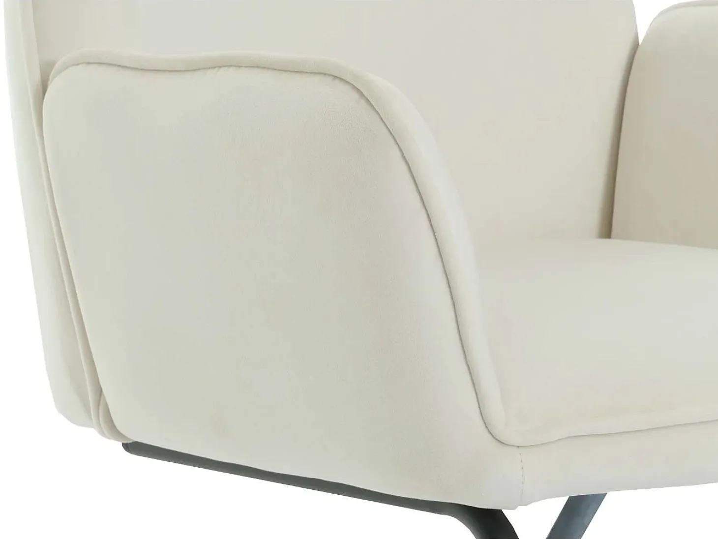 Silla basculante MCW-G67 (juego de 6), beige-crema