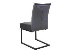 Silla basculante MCW-L15 (juego de 2), gris oscuro