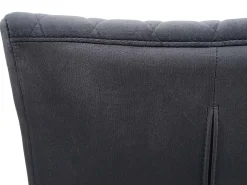 Silla basculante MCW-L15 (juego de 2), gris oscuro