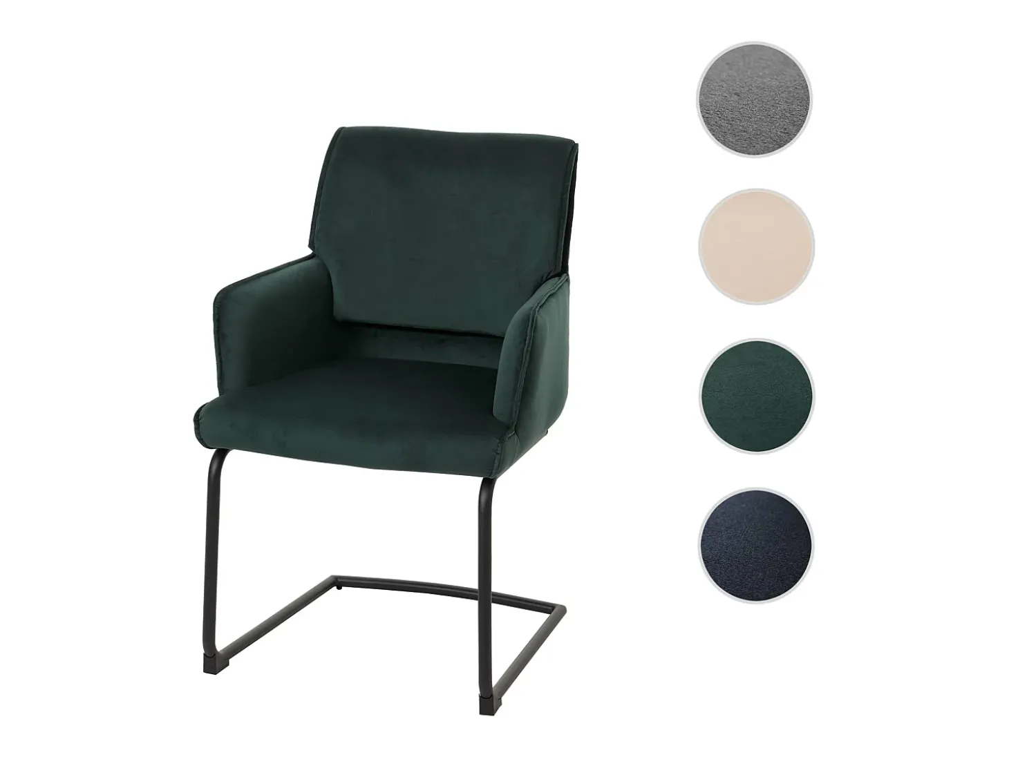 Silla basculante MCW-N60, verde