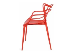 Silla Beliano premium con reposabrazos - Interior y exterior-Rojo