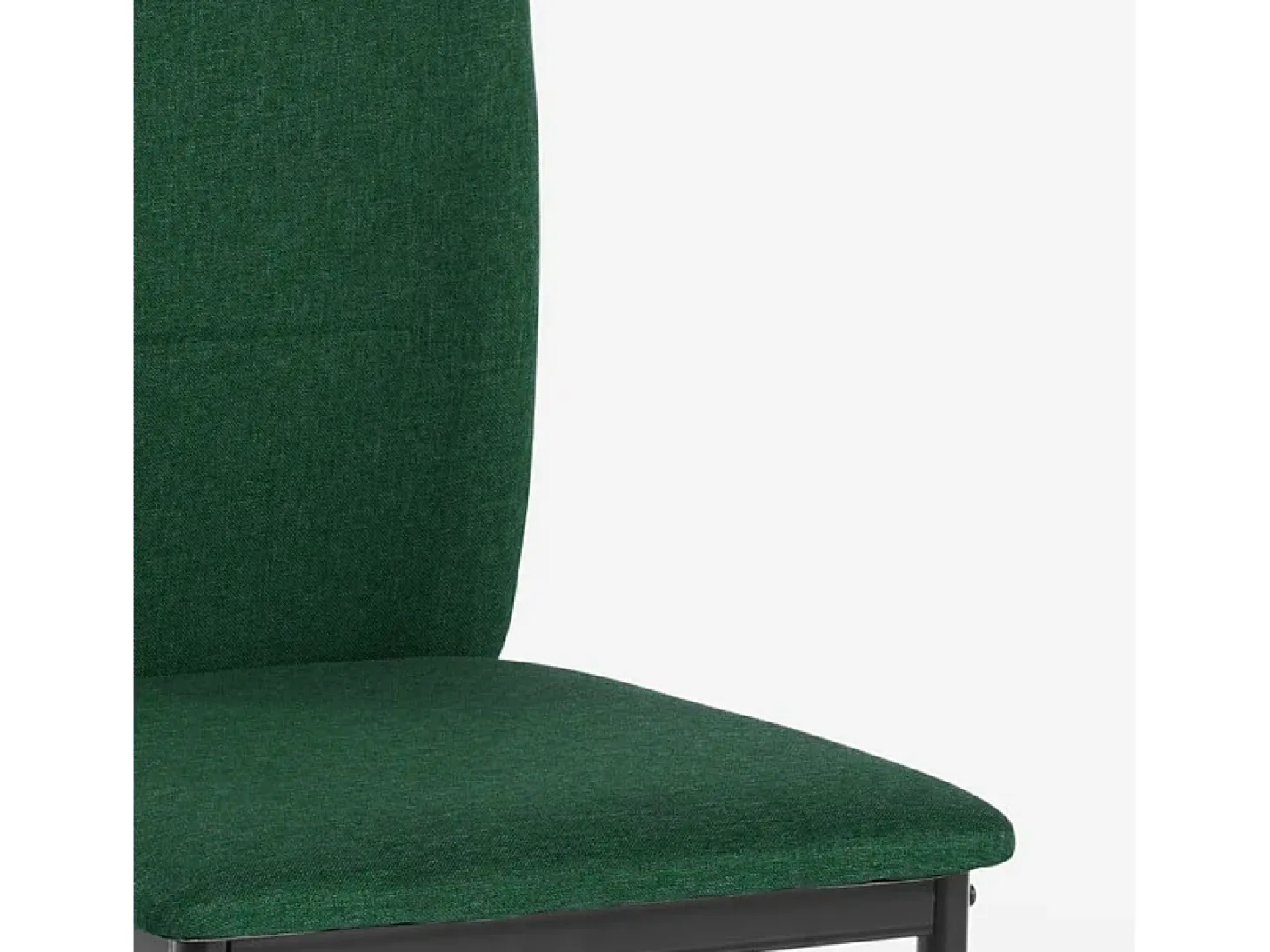 Silla comedor de tela cocina restaurante estilo moderno Gala - Verde oscuro