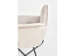 Silla de acero de 60 x 81 cm