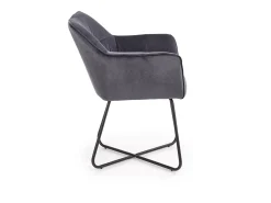 Silla de acero de 60 x 81 cm