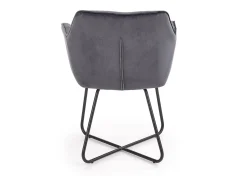Silla de acero de 60 x 81 cm
