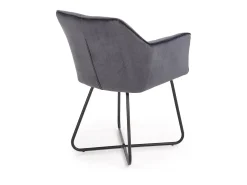 Silla de acero de 60 x 81 cm