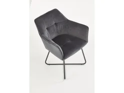 Silla de acero de 60 x 81 cm