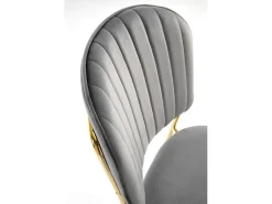 Silla de acero de 47 x 49 cm