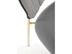 Silla de acero de 47 x 49 cm