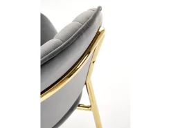 Silla de acero de 47 x 49 cm