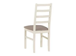 Silla de comedor acolchada – Beige/Greige – NICELLA