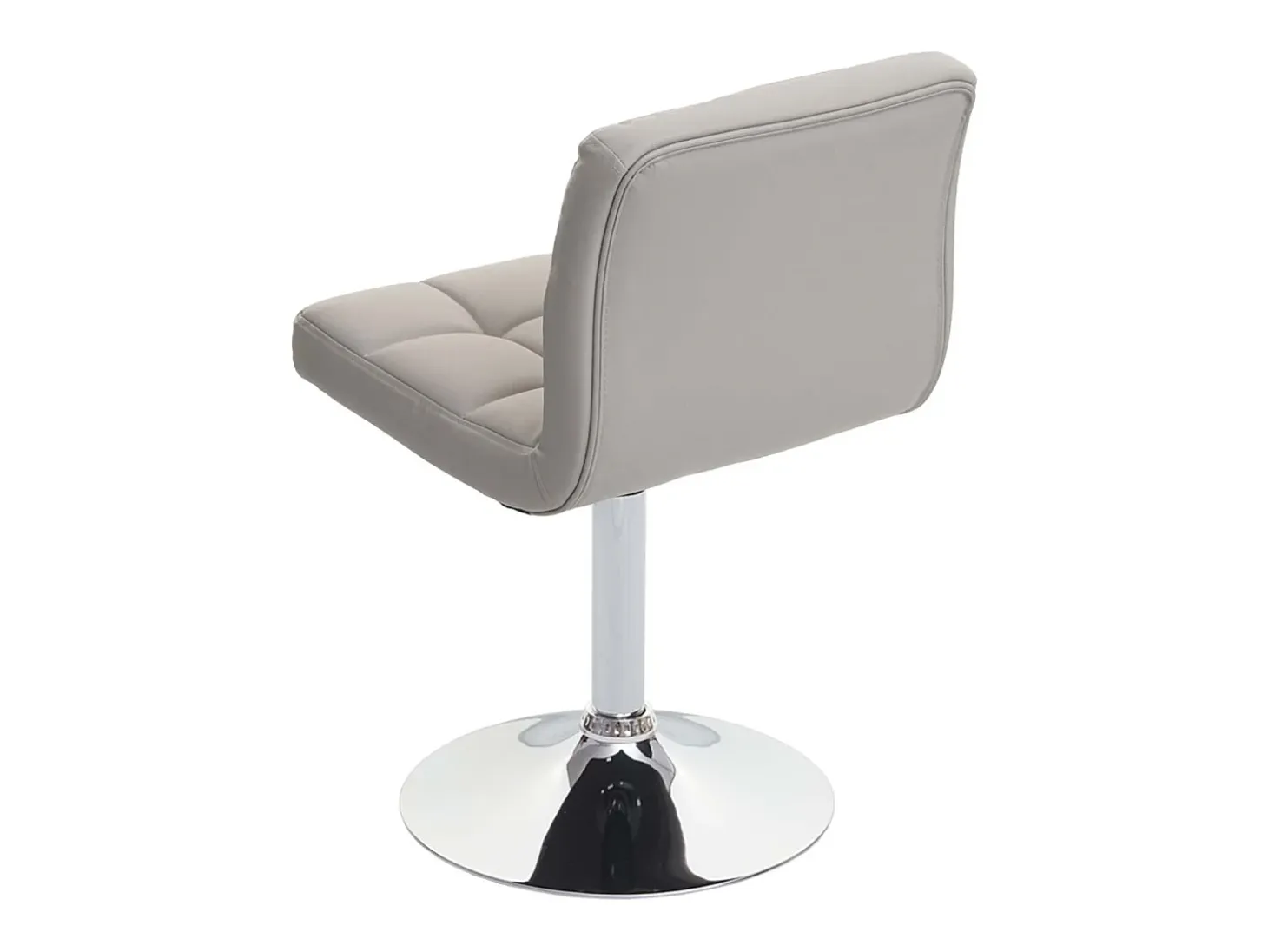 Silla de comedor Cadiz (set de 2), gris topo