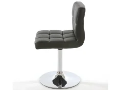 Silla de comedor Cadiz (set de 6), negro