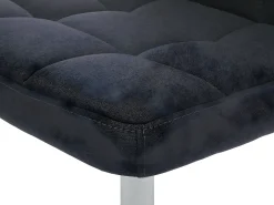 Silla de comedor Cadiz (set de 6), gris oscuro