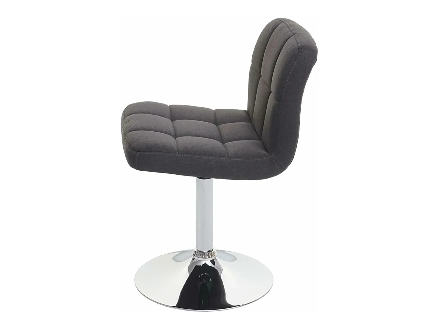 Silla de comedor Cadiz (set de 6), gris oscuro