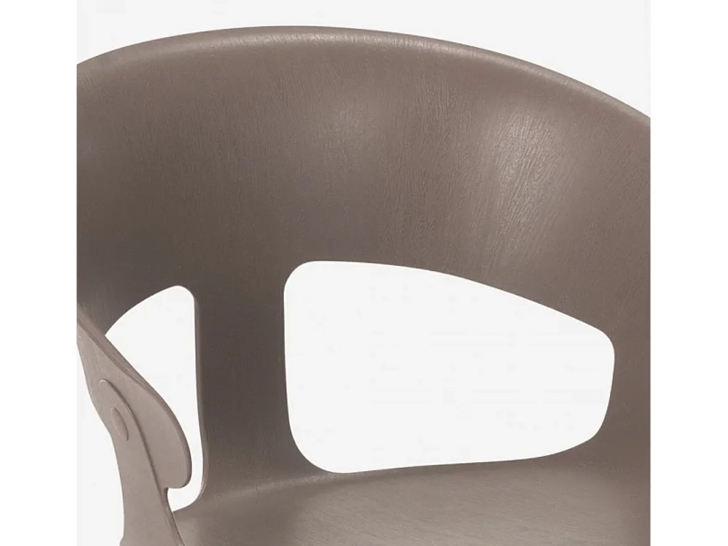 Silla de comedor de diseño moderno para bar y restaurante Evelyn - Gris Oscuro