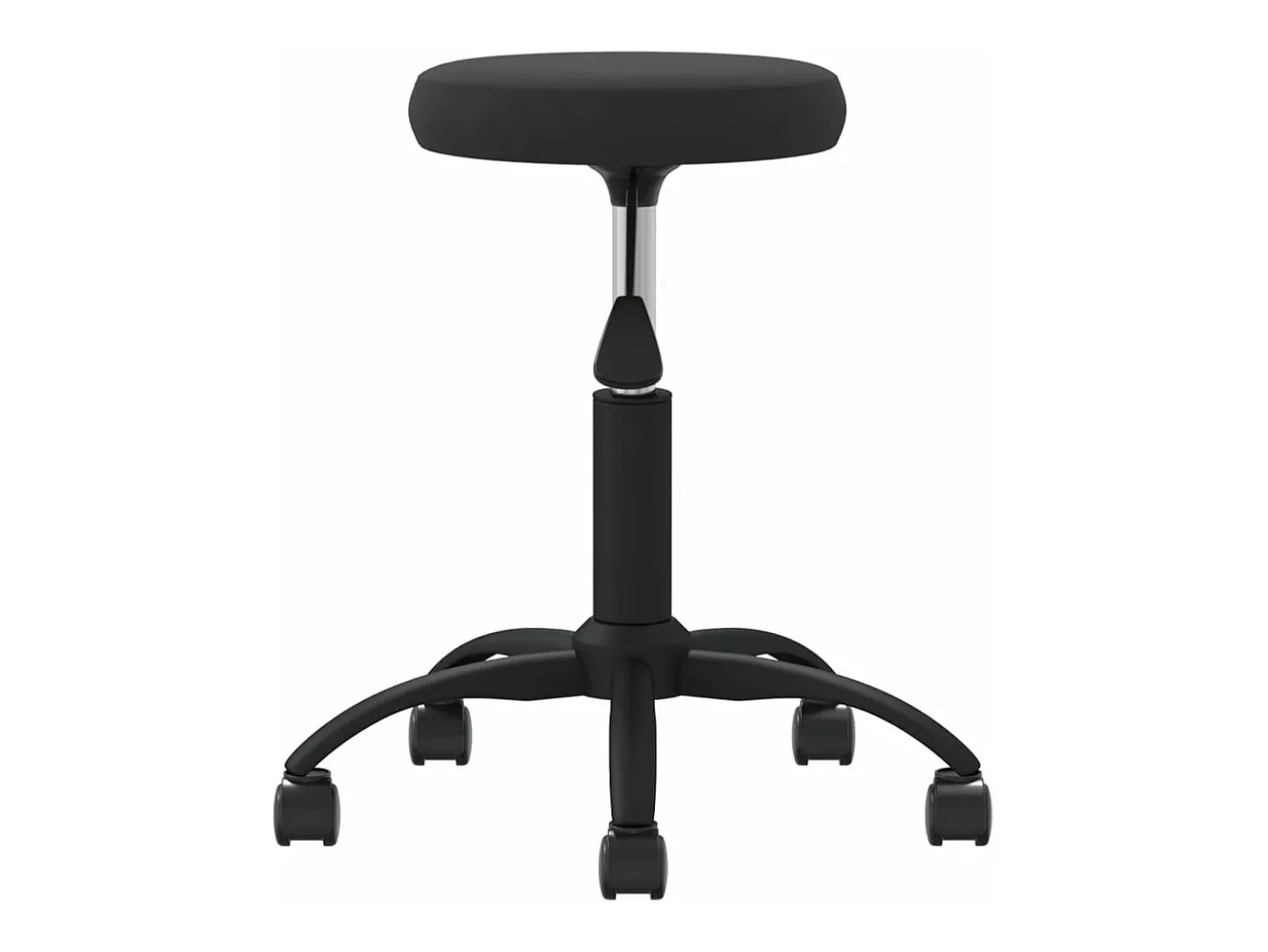 Silla de comedor de terciopelo negro ES113998