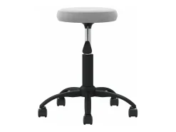 Silla de comedor de terciopelo verde claro