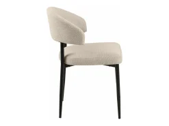 Silla de comedor Edina beige.
