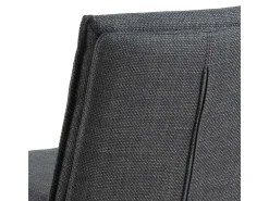 Silla de comedor Flynn gris.