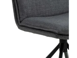 Silla de comedor Flynn gris.