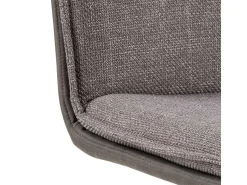 Silla de comedor Flynn marrón.