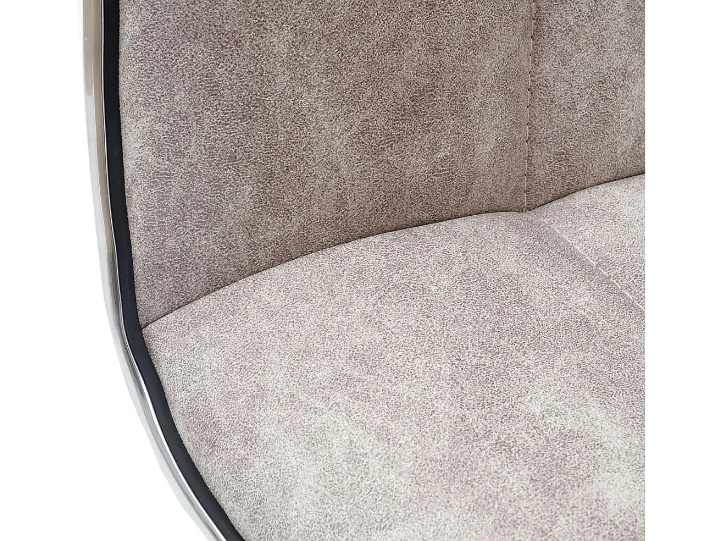 Silla de comedor giratoria MCW-C41, gris vintage