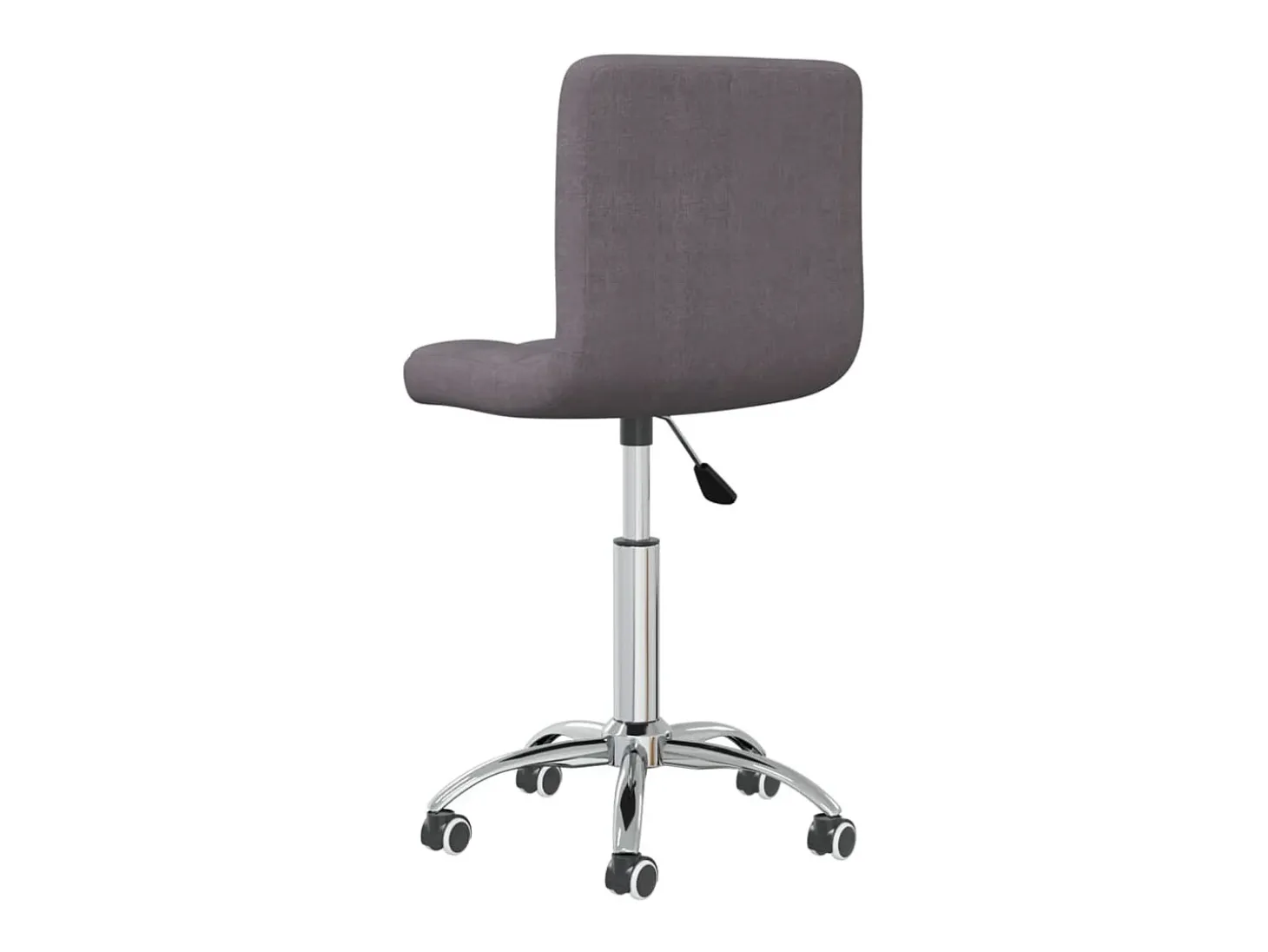 Silla de comedor giratoria tela gris topo