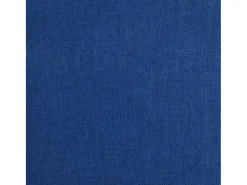 Silla de comedor giratoria tela azul